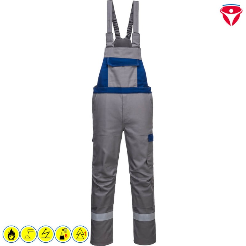 BizFlame FR07 Ultra MultiNorm Latzhose metallfrei