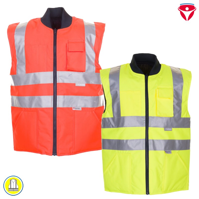 Planam Warnschutz Winter Weste