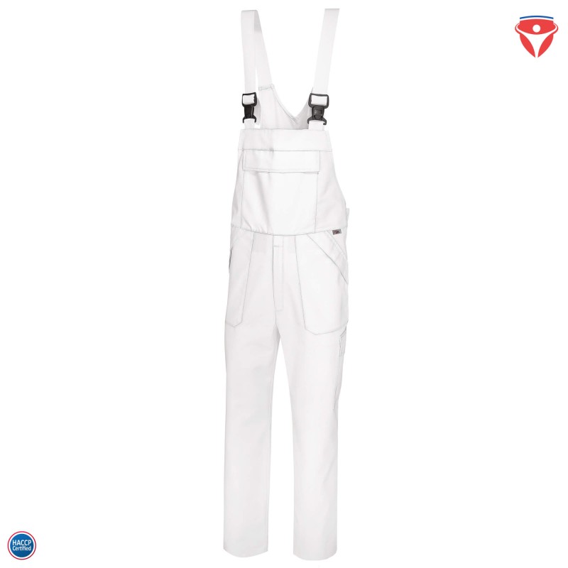 BP FOOD 1675 Latzhose für Lebensmittelindustrie Arbeitskleidung nach HACCP