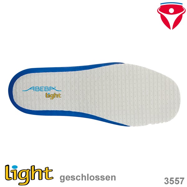 ABEBA 3557 Einlegesohle acc Wave Ersatzsohle für geschlossene light Sicherheitsschuhe