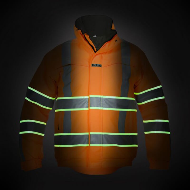 HydroWear INDIA Warnschutz Pilotenjacke Glow in the Dark