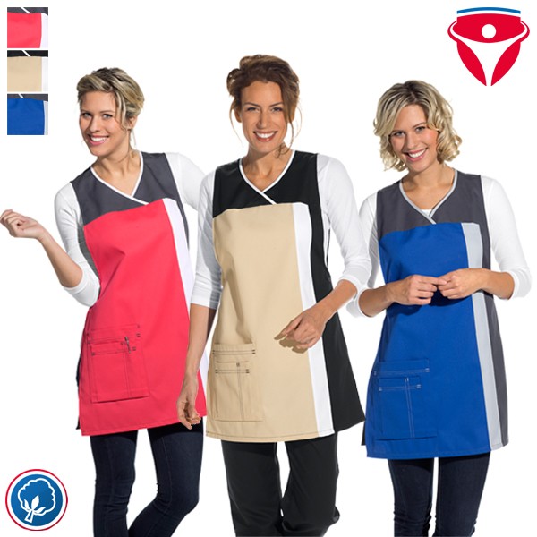 Leiber 08/2527 Überwurfschürze mit Taschen