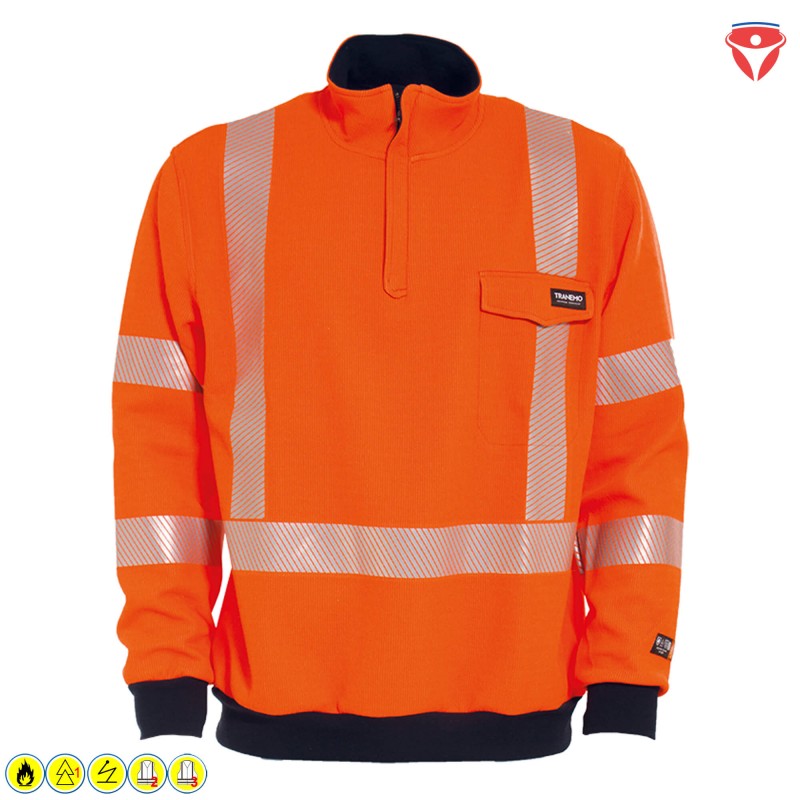 Tranemo 527089 FR Hi-Vis Sweatshirt