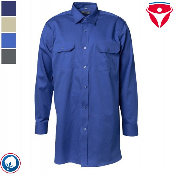 Planam Köperhemd 1/1 Arm