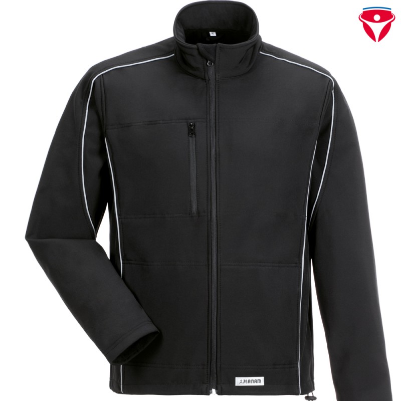 Planam Softshell Jacke Twilight in Übergrößen 3450 + 3451
