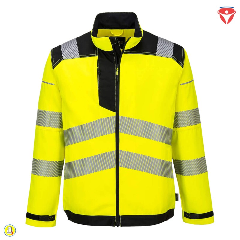 PortWest T500 Warnschutzjacke PW3 modern geschnitten