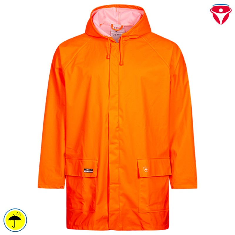 Lyngsoe Hi-Vis Regenjacke LR48 | WS 20000 mm