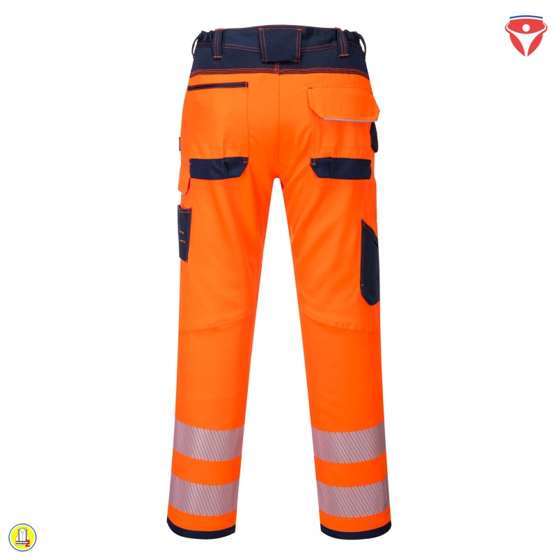 PortWest PW340 Warnschutzhose mit viel Funktion