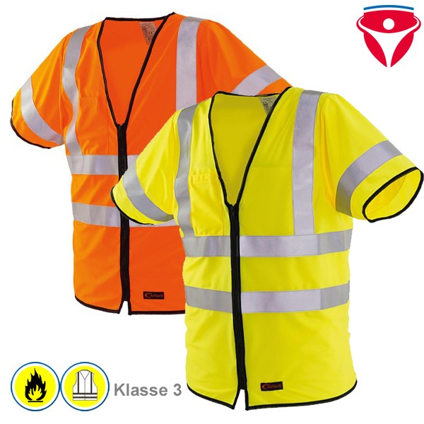 Flammhemmende FR Warnweste Klasse 3