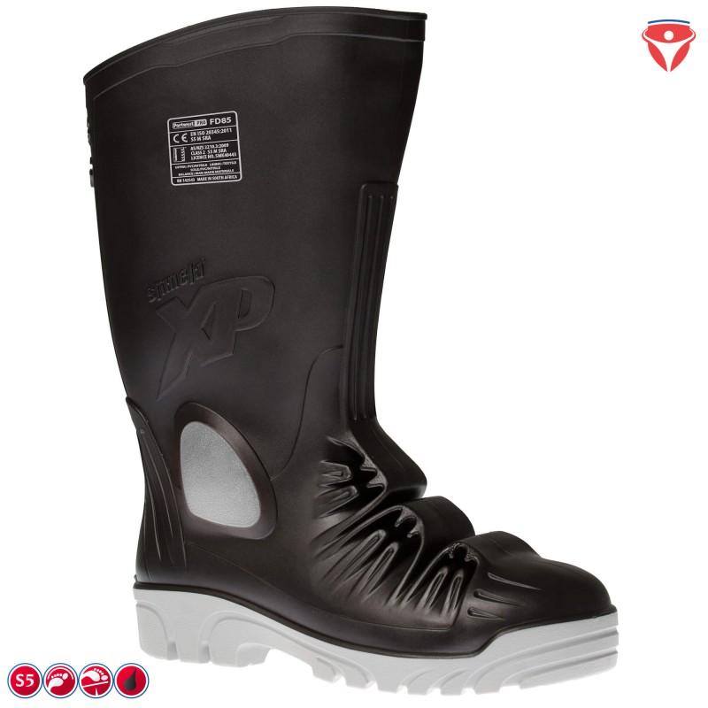 PortWest FD85 Sicherheitsgummistiefel mit Mittelfußschutz