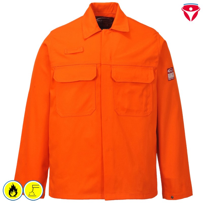PortWest BIZ2 günstige Schweisserjacke BizWeld
