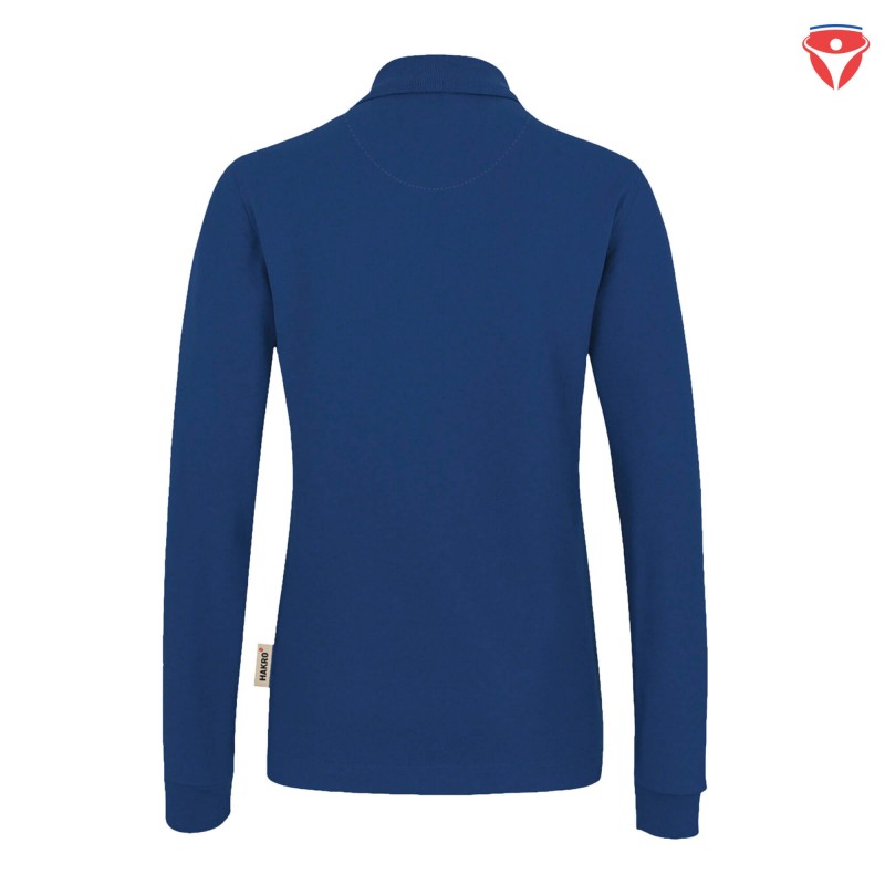 Hakro 215 Damen Longsleeve-Poloshirt Mikralinar
