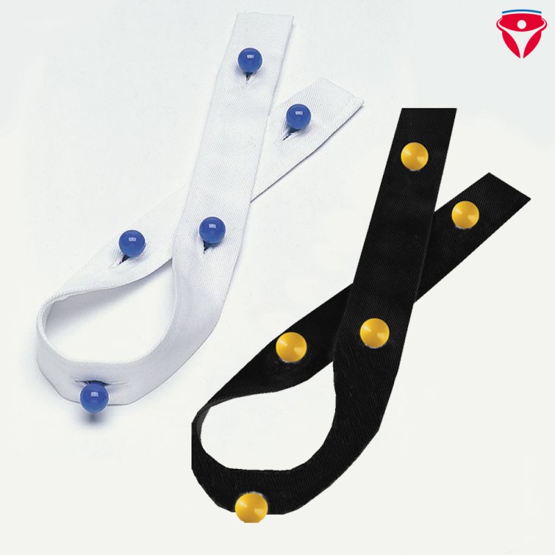 Leiber 02/4164 Knopfleiste für Kochjacken und Bäckerjacken