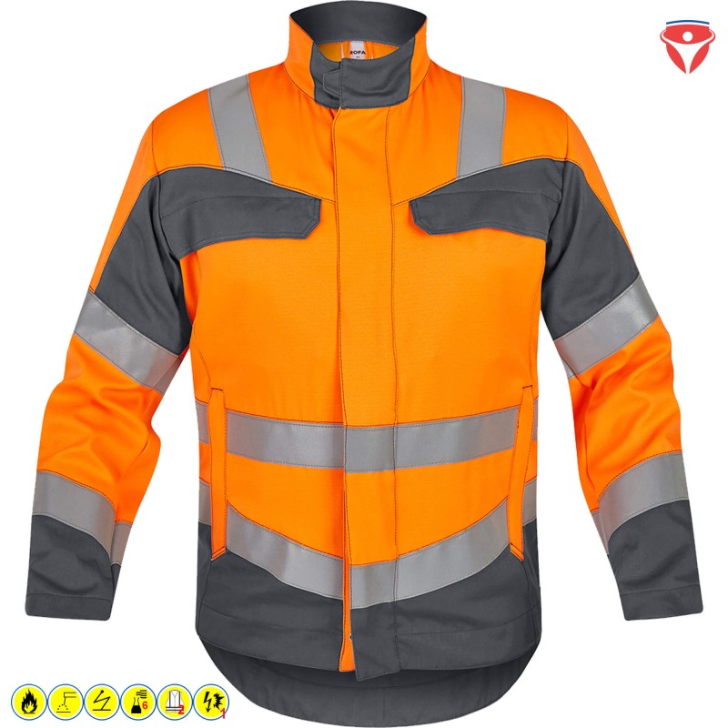 Rofa MultiSeven MultiNorm Warnschutz Jacke 655 2380 APC1