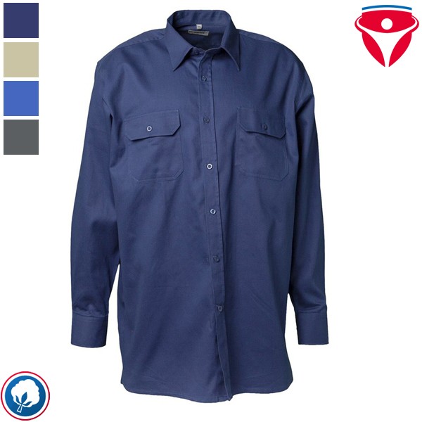 Planam Köperhemd 1/1 Arm