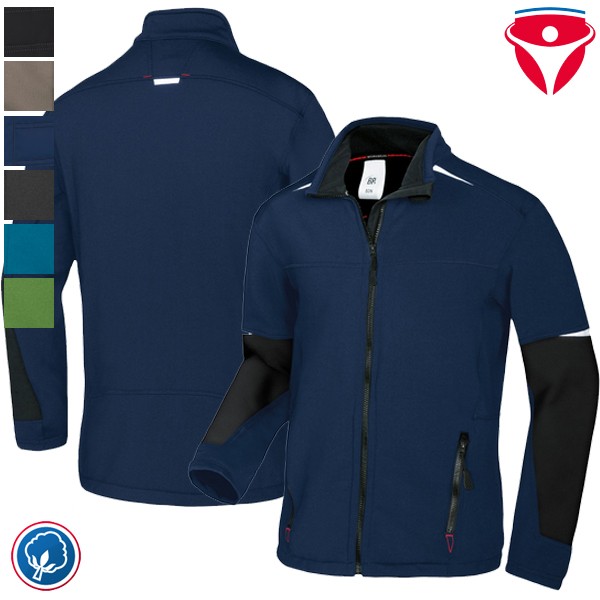 BPlus Herren Stretch Fleecejacke 1987 679