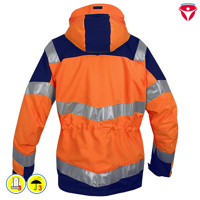 HB Hi-Vision Basic Warnschutz Jacke Klasse 3
