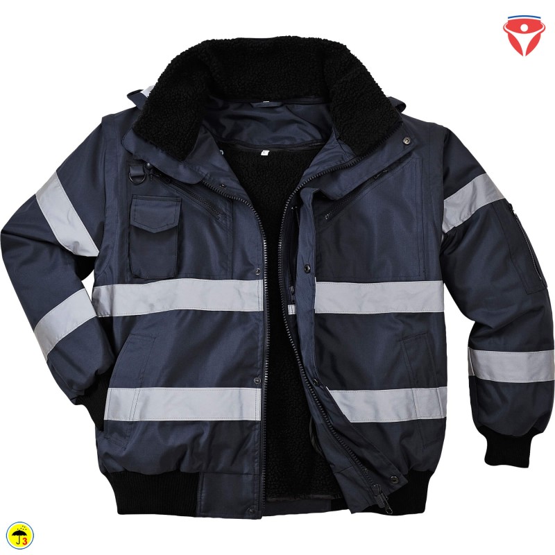 PortWest S435 Iona 3-in-1 Pilotjacke Klasse 3