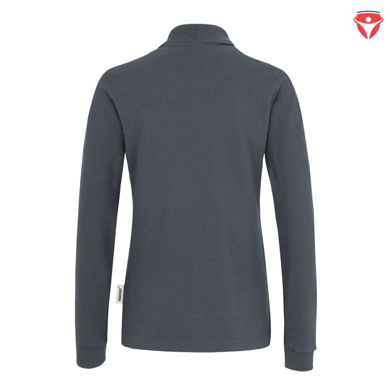 Hakro 215 Damen Longsleeve-Poloshirt Mikralinar