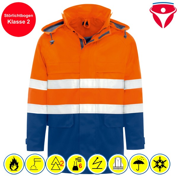 Kind MultiNorm Warnschutz Jacke Supra FA 4000