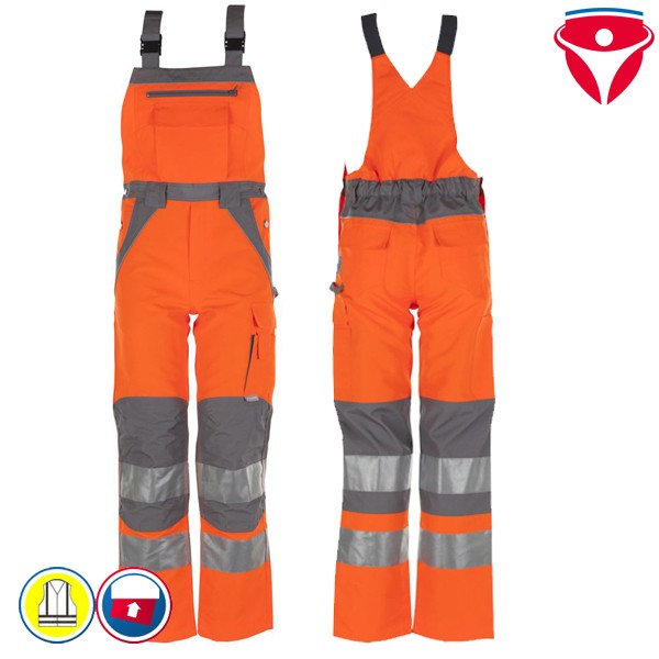 Planam Plaline Warnschutz Latzhose 5620 | 5621