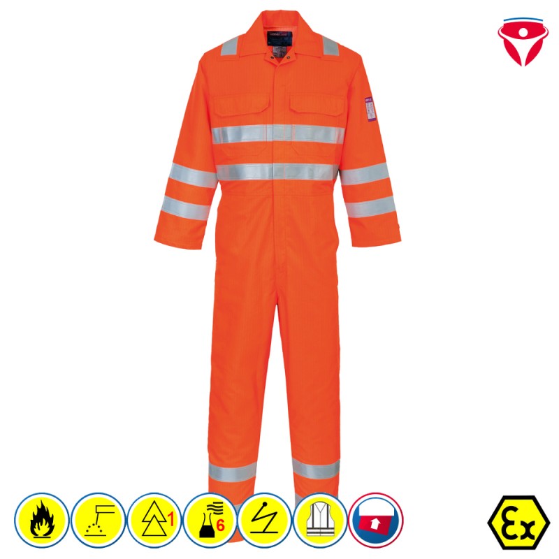 PortWest MV91 MultiNorm RIS Warnschutz Overall