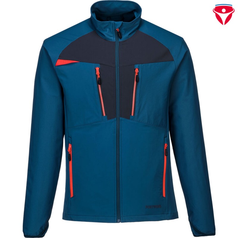 PortWest DX480 - DX4 Base Layer Top mit Reissverschluss