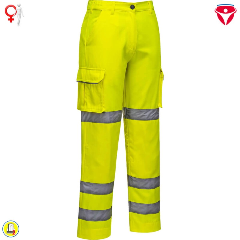 Damen Warnschutz Hose weibliche Passform LW71