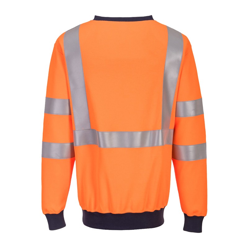 PortWest FR703 MultiNorm Warnschutz RIS Sweat-Shirt
