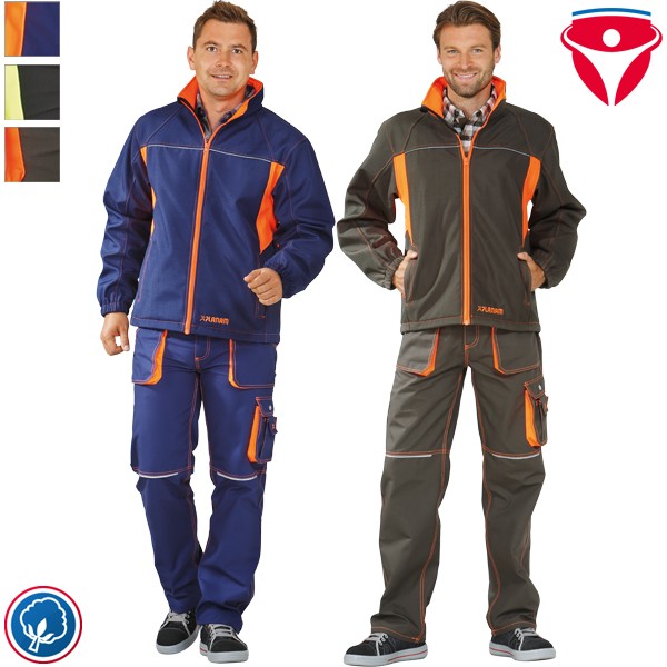 Planam Basalt Neon Softshell Jacke