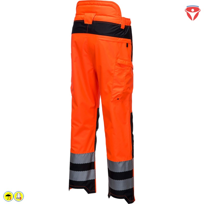 PortWest PW342 Extreme Warnschutz Regenhose