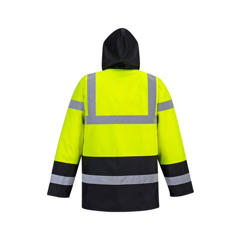 PortWest S466 Warnschutz Wetterschutz Jacke | gefüttert