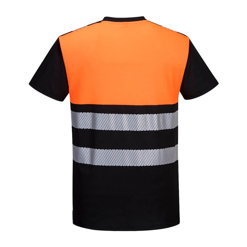 PortWest PW311 Warnschutz T-Shirt Klasse 1