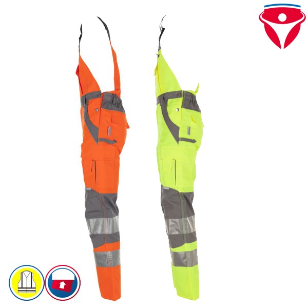 Planam Plaline Warnschutz Latzhose 5620 | 5621
