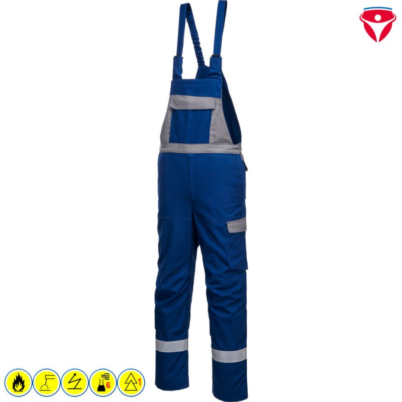 BizFlame FR07 Ultra MultiNorm Latzhose metallfrei