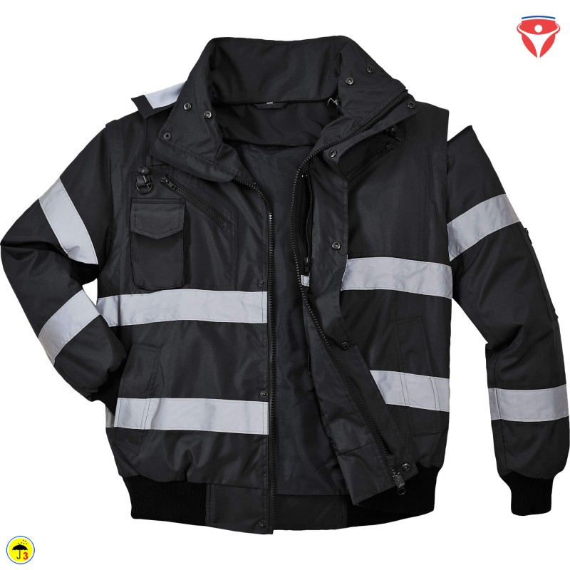 PortWest S435 Iona 3-in-1 Pilotjacke Klasse 3