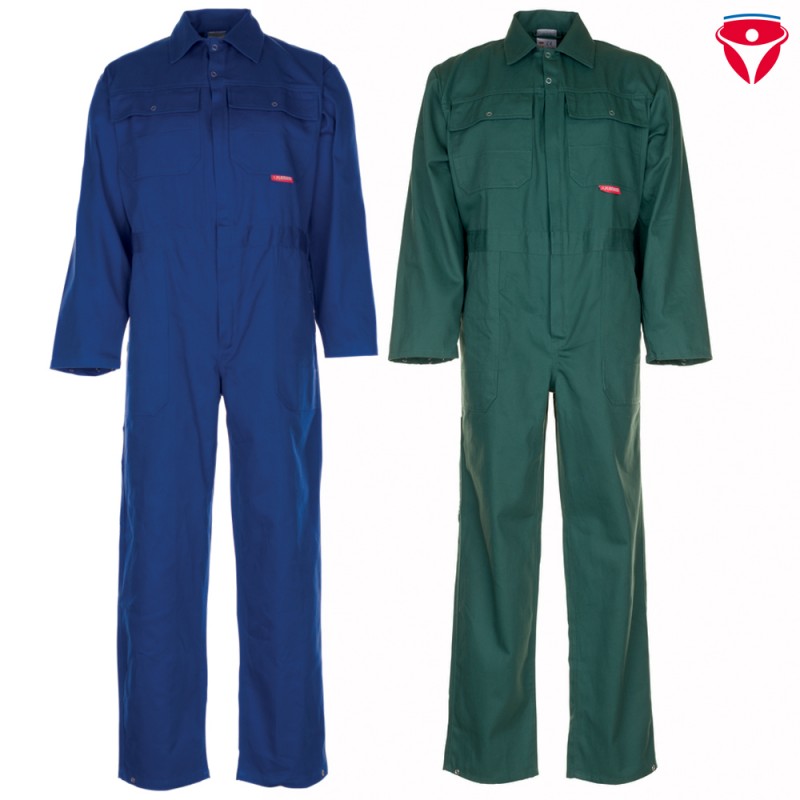 Planam Overall BW 290 mit verdecktem Reißverschluss