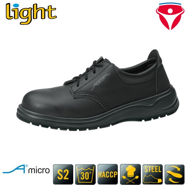 ABEBA 1027 leichte S2 Sicherheitsschuhe waschbar aus Lorica