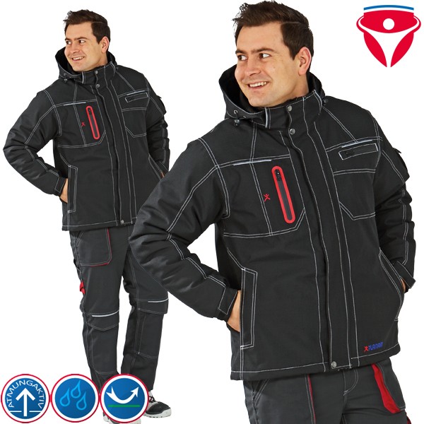 Planam Winterjacke Basalt