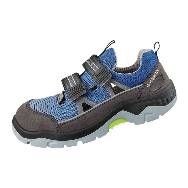 Abeba 2282 S1P Sicherheitssandale aus Cordura Textil blau