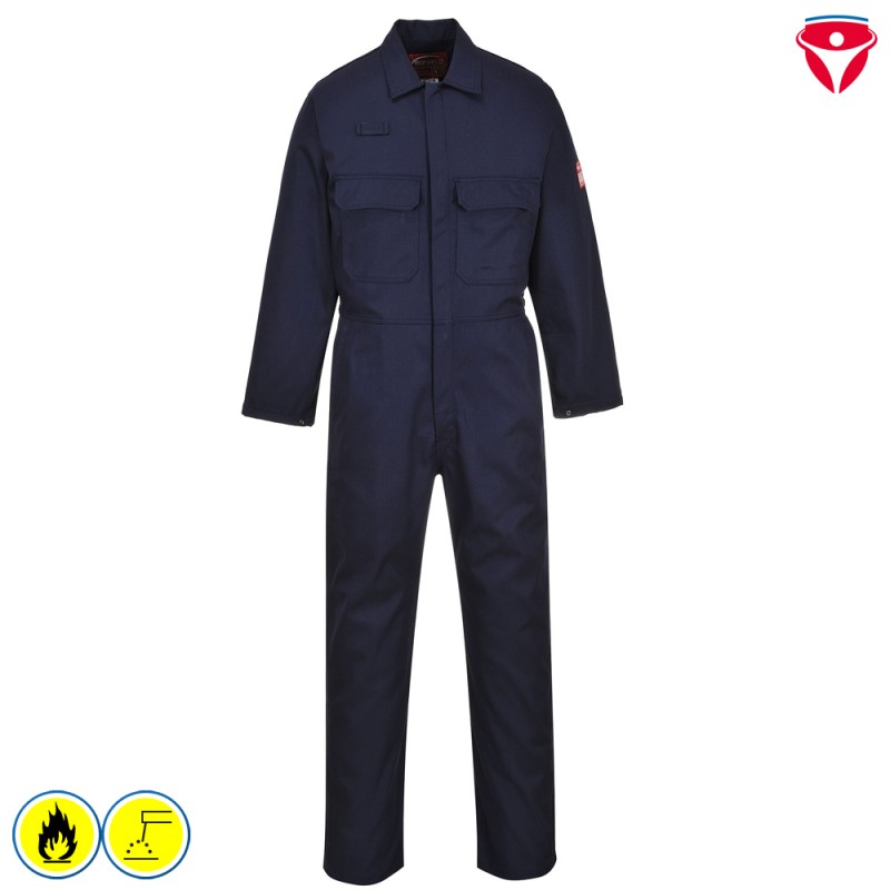 PortWest BIZ1 flammhemmender Schweisser Overall BizWeld