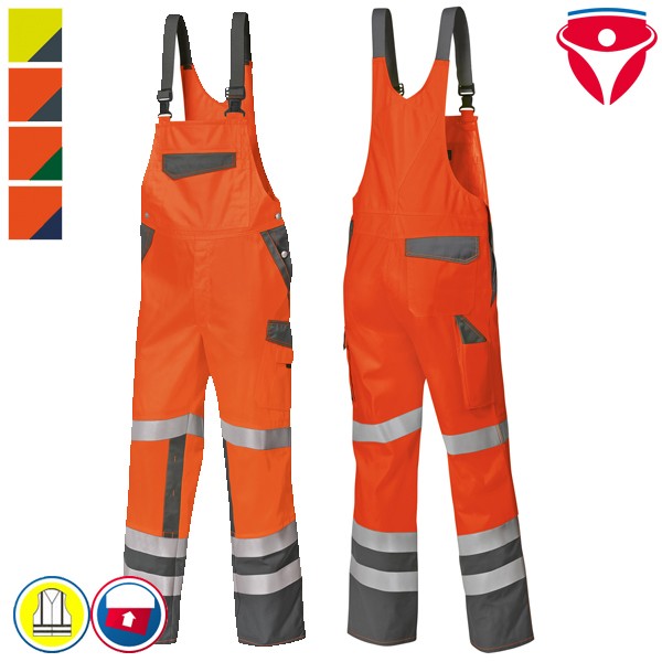 BP 2011 Latzhose Hi-Vis Comfort