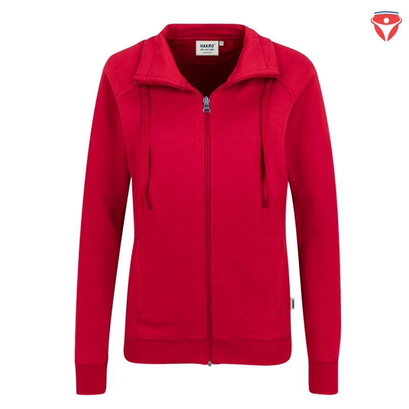 Hakro 406 Damen Sweatjacke College