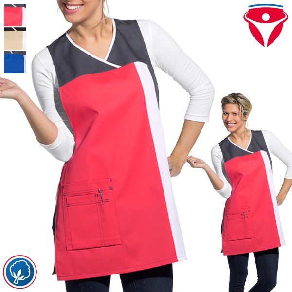 Leiber 08/2527 Überwurfschürze mit Taschen