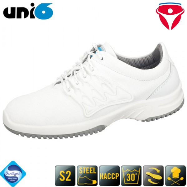 ABEBA 1760 Uni6 bequeme S1 Sicherheitsschuhe für Medizin und Industrie