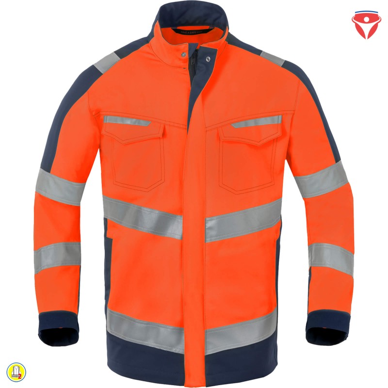 HaVeP 50169 Attitude Warnschutz Jacke High Visibility
