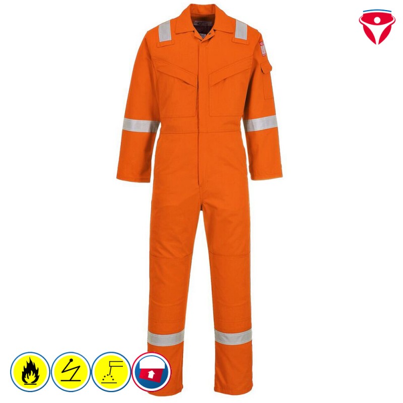 PortWest AF22 leichter flammhemmender AraFlame Overall
