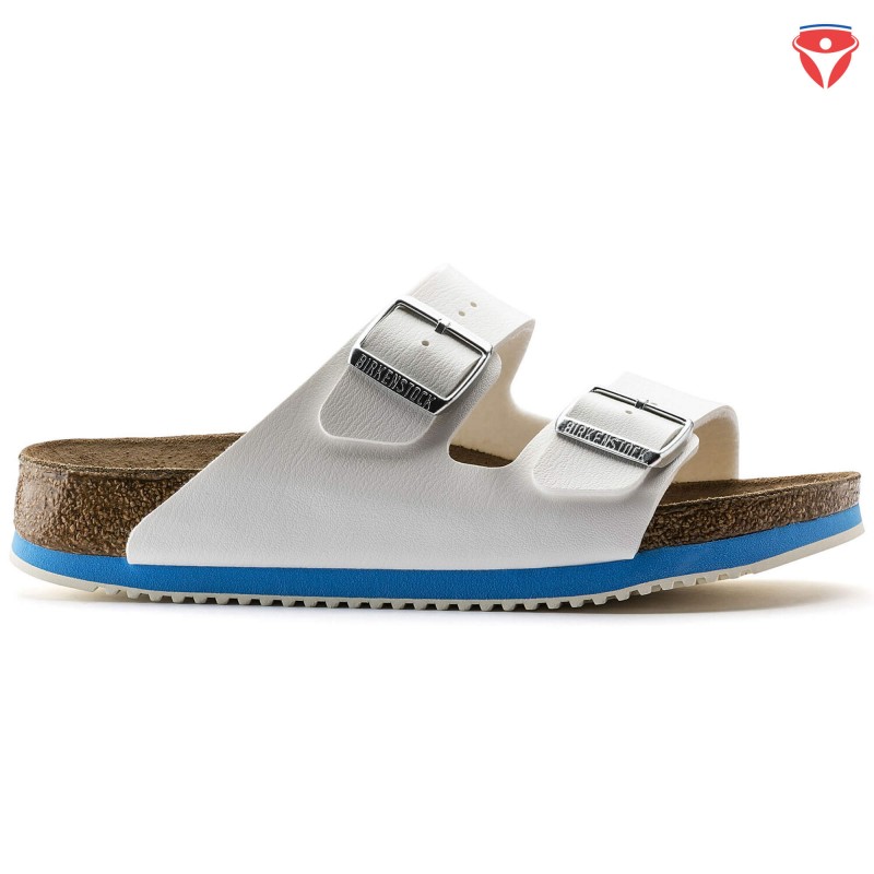 Birkenstock Arizona SL Super Grip Sandale mit Birko Flor Fussbett