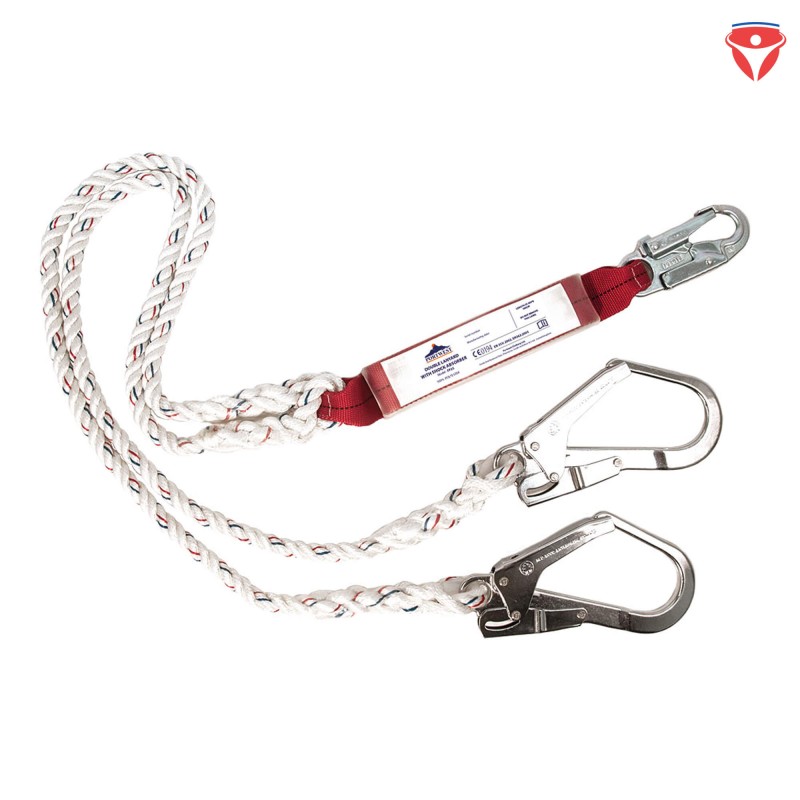 PortWest FP25 Doppeltes Halteseil mit BFD | Verbindungsmittel