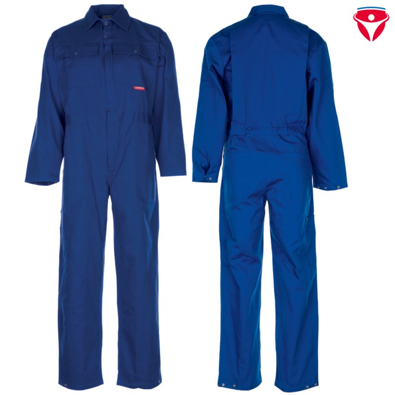 Planam Overall BW 290 mit verdecktem Reißverschluss